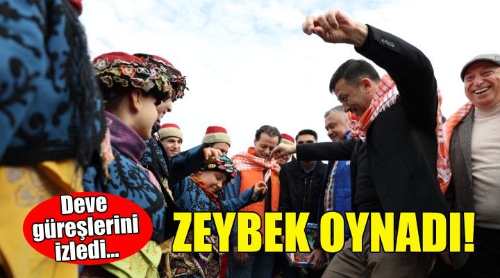 Cumhur İttifakı adayı Hamza Dağ zeybek oynadı!