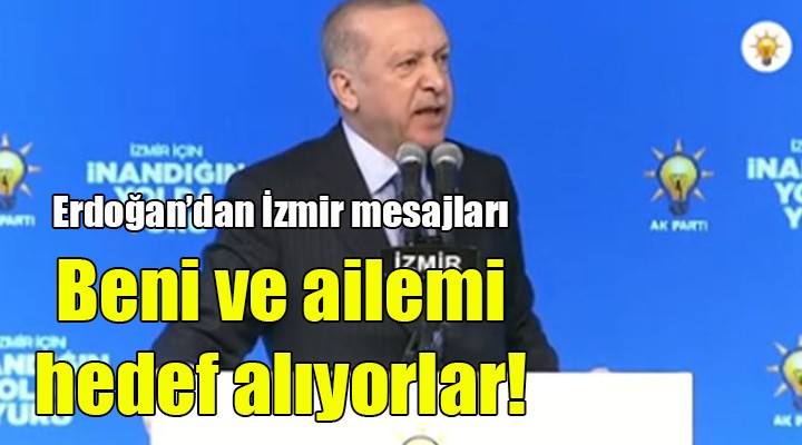 Cumhurbaşkanı Erdoğan: Berat Albayrak üzerinden beni ve ailemi hedef alıyorlar