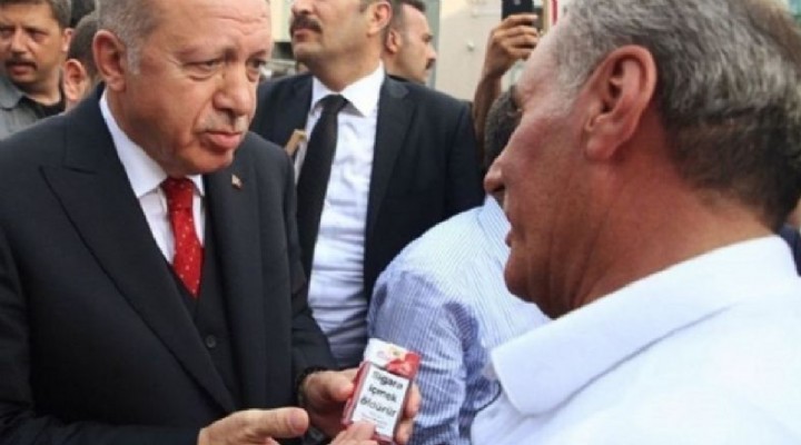Cumhurbaşkanı Erdoğan’dan sigara içen vatandaşa: Şimdi sözü vereceksin, sigarayı da bırakacaksın!
