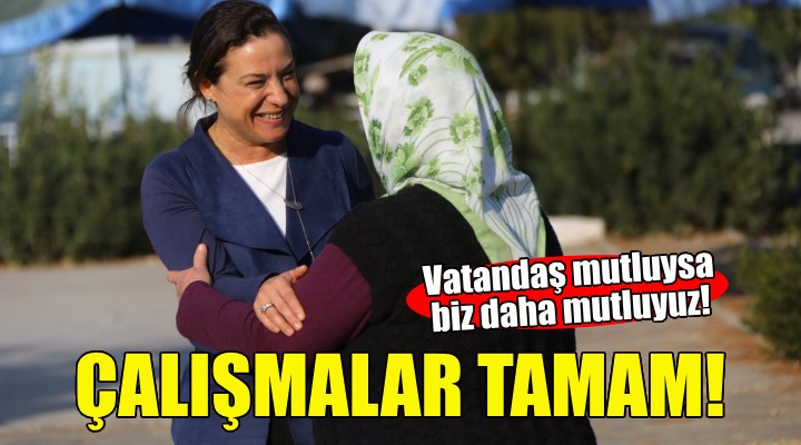 Cumhuriyet Mahallesi nde çalışmalar tamamlandı!