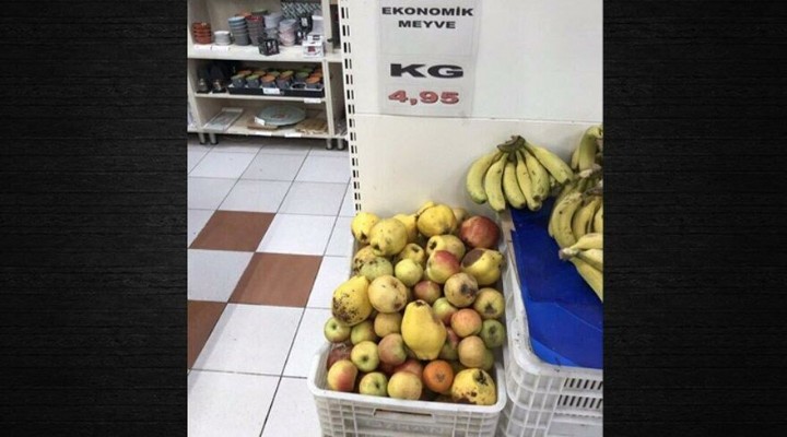 Çürük meyve satışına başladı!