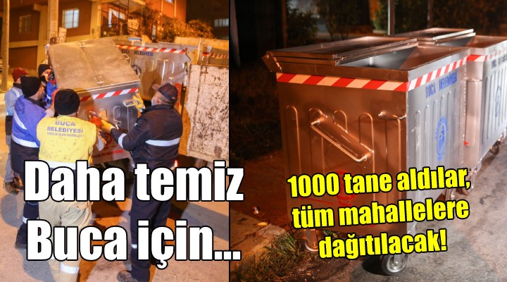 Daha temiz Buca için önemli adım!