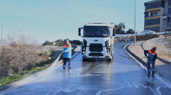 Değirmendere de köşe bucak temizlik!