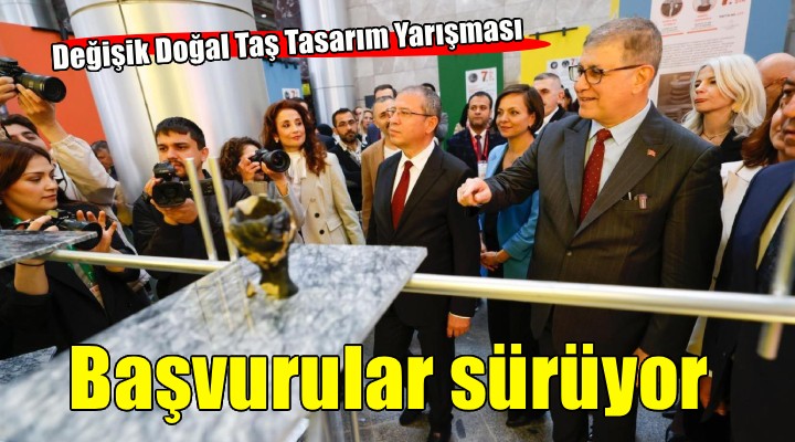 Değişik Doğal Taş Tasarım Yarışması’na başvurular sürüyor