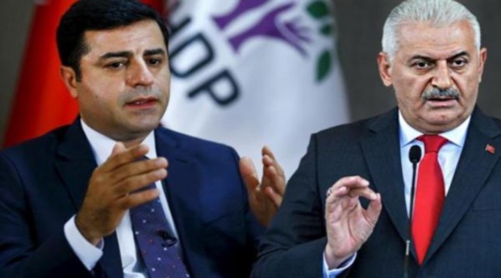 Demirtaş: Yıldırım la aynı sanık sandalyesinde olmamız lazım