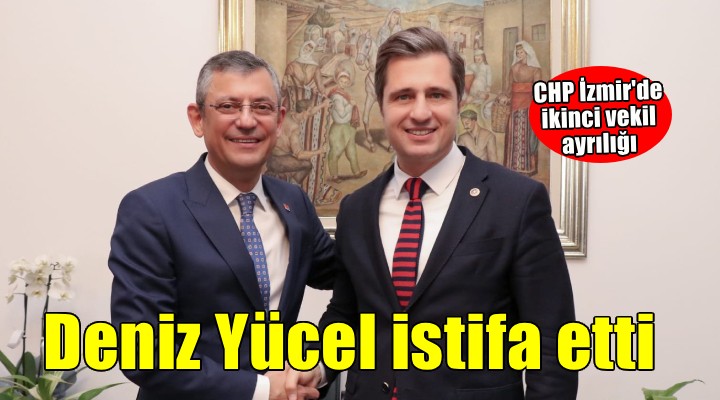 Deniz Yücel CHP'den istifa etti