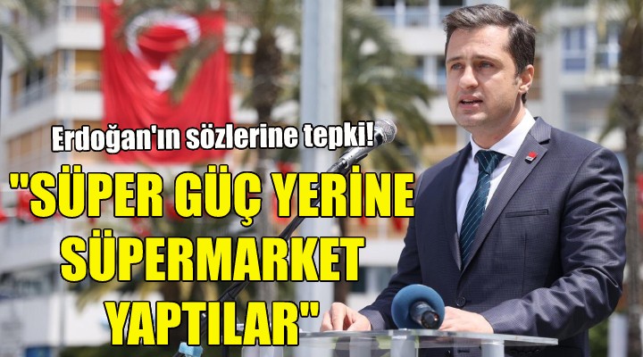 Deniz Yücel: Süper güç derken süpermarket yaptılar!