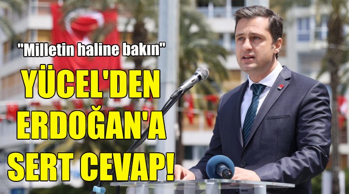 Deniz Yücel den Erdoğan a sert cevap!