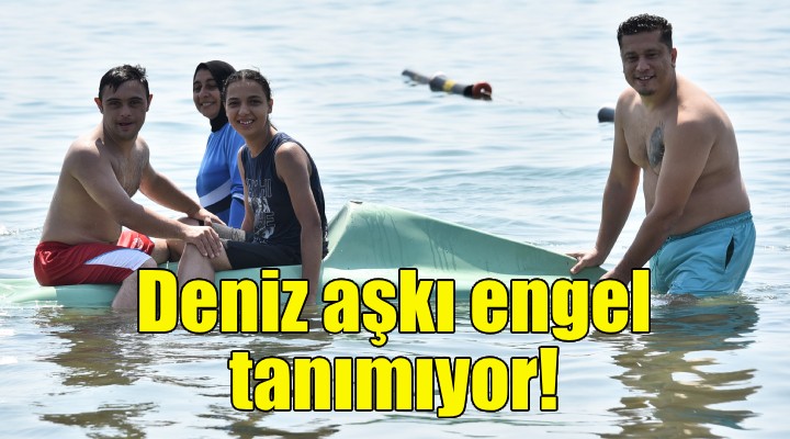 Deniz aşkı engel tanımıyor!