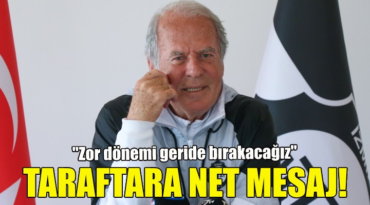 Denizli den taraftara net mesaj!