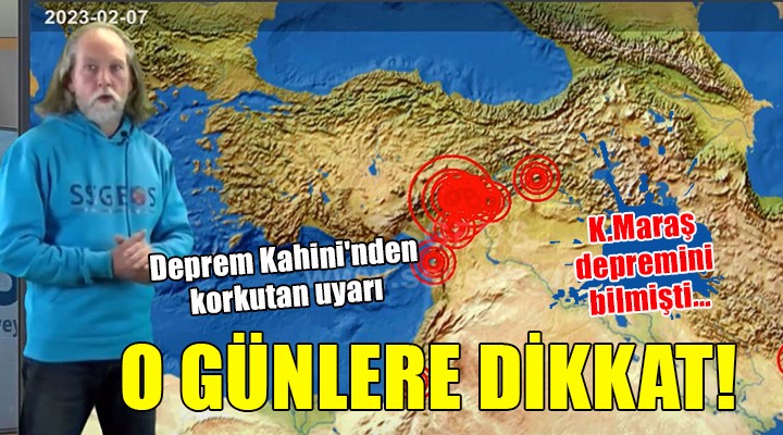Deprem Kahini nden Türkiye için yeni uyarı!