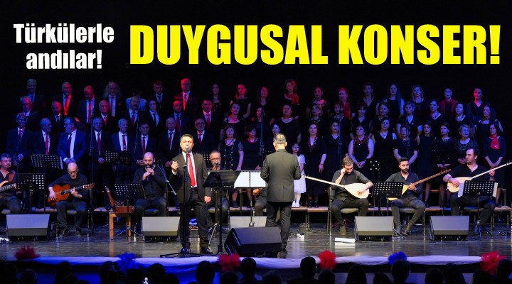 Depremde yaşamını yitirenleri türkülerle andılar!