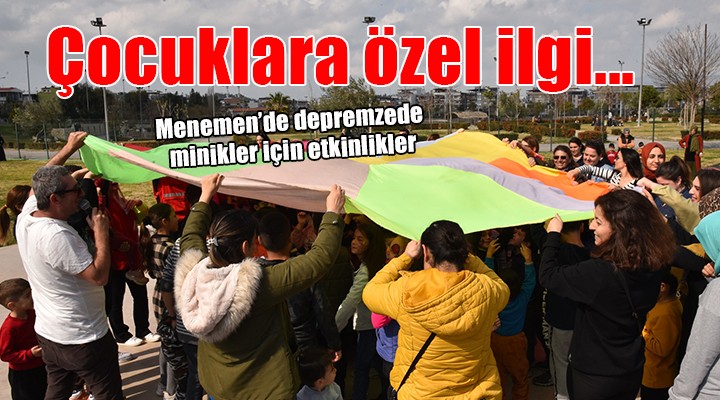 Depremzede çocuklar oyunun gücüyle iyileşiyor