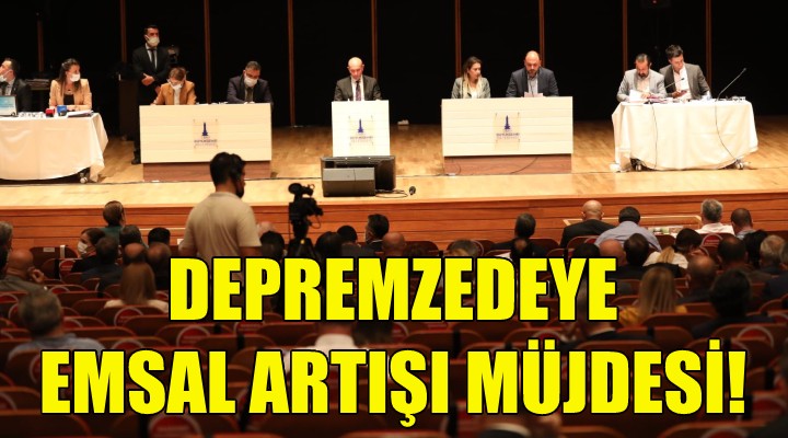 Depremzedeye emsal artışı müjdesi!