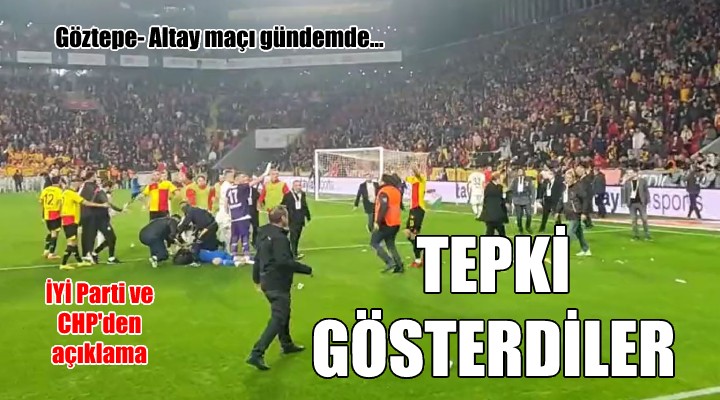 Dervişoğlu ve Başkan Arda dan tepki