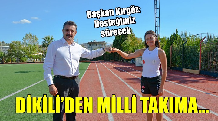 Dikili den milli takıma...