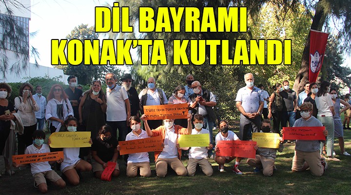 Dil Bayramı’nın 89. yılı Konak’ta kutlandı