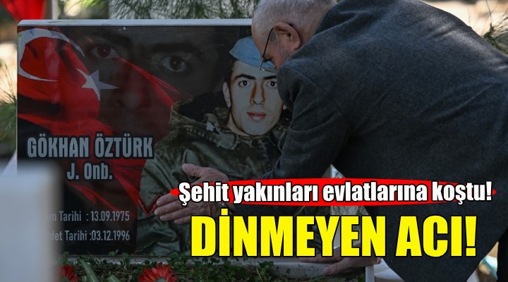 Dinmeyen acı... Şehit yakınları evlatlarına koştu!