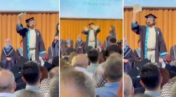 Diplomasına yırtan gence şafak operasyonu!