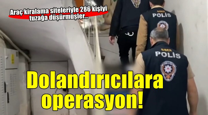 Diyarbakır merkezli altı ilde dolandırıcılık operasyonu: İzmir de listede