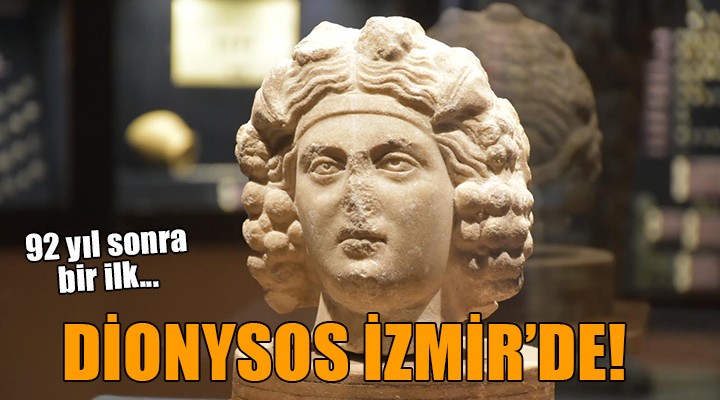Doğa tanrısı  Dionysos , 92 yıl sonra ilk kez sergide