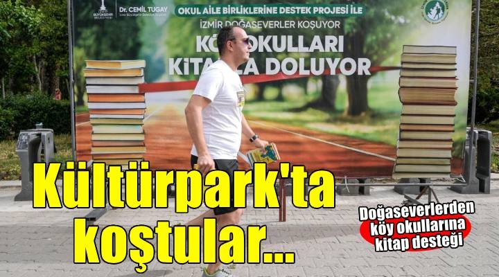 Doğaseverler köy okulları için koştu