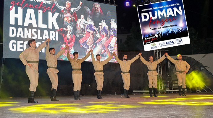 Duman, 19 Mayıs’ta Gaziemir’de sahne alacak