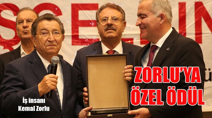 Dünya Ehlibeyt Vakfı, İzmirli sanayiciyi  örnek iş insanı  seçti... KEMAL ZORLU’YA  ÖZEL ÖDÜL