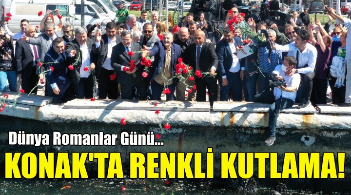 Dünya Roman Günü’ne Konak’ta renkli kutlama!