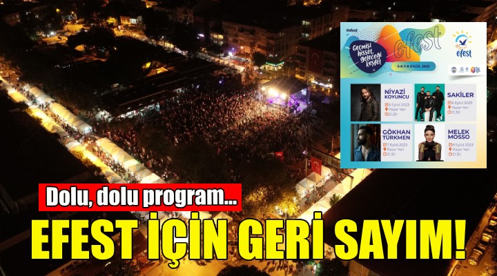 EFEST ile Selçuk a yıldız yağacak!