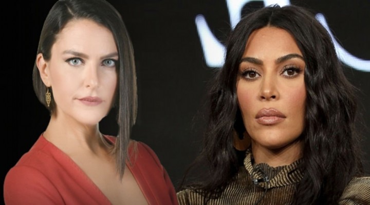 Ece Üner den Kim Kardashian a  büyük  kapak!