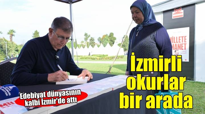 Edebiyat dünyasının kalbi Kültürpark’ta attı