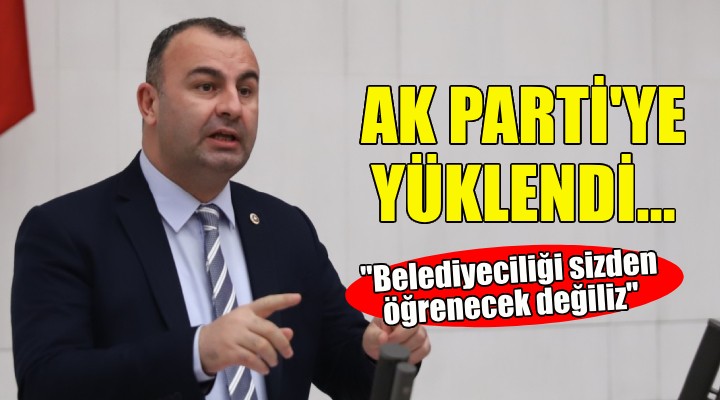 Ednan Arslan: Belediyeciliği sizden öğrenecek değiliz!