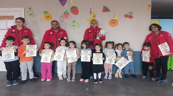 Efeler den miniklere afet bilinci eğitimi