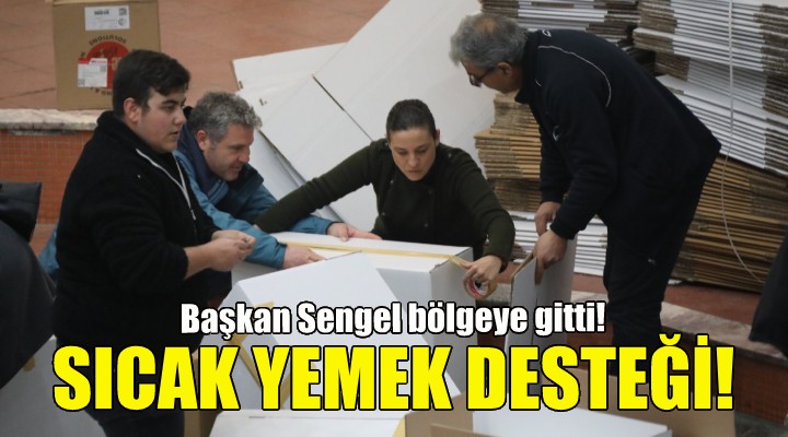 Efes Selçuk Belediyesi nden deprem bölgesine sıcak yemek desteği!