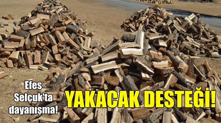 Efes Selçuk Belediyesi nden yakacak desteği!