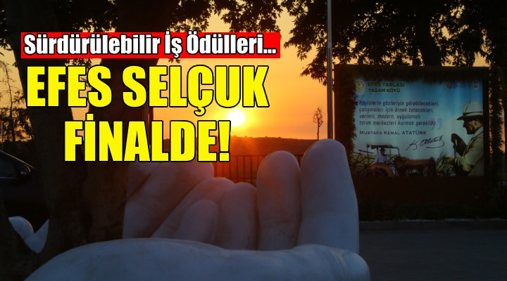 Efes Selçuk, Sürdürülebilir İş Ödülleri nde finalde!