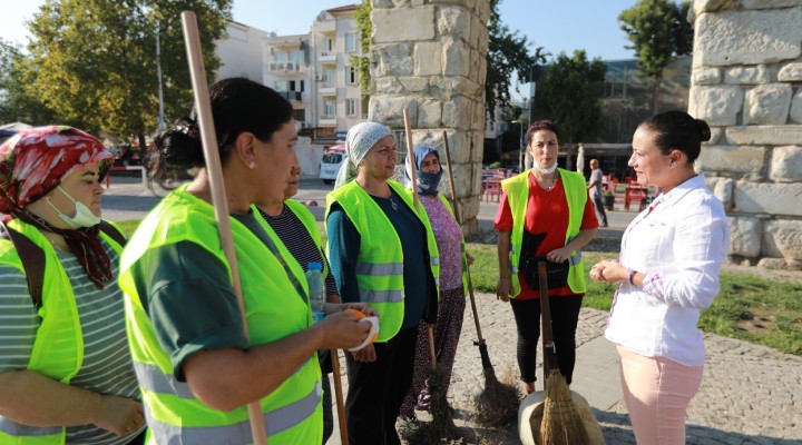 Efes Selçuk sokakları kadınlara emanet!