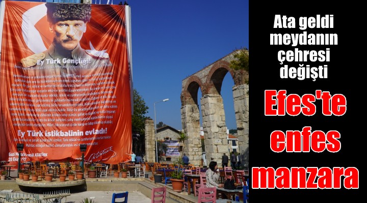 Efes Selçuk ta muhteşem görüntüler!