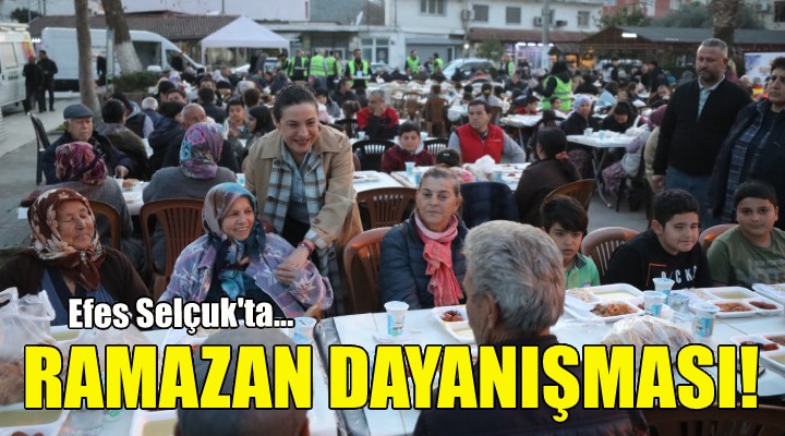 Efes Selçuk'ta ramazan dayanışması!