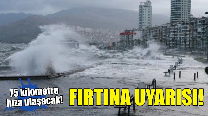 Ege Denizi için fırtına uyarısı!