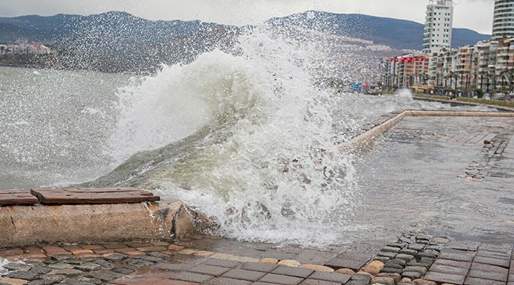 Ege Denizi için  fırtına  uyarısı