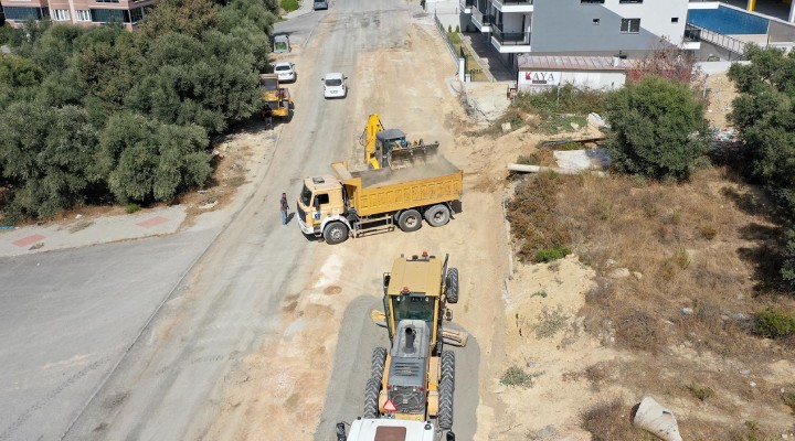 Ege Mahallesi nde yollar yenileniyor!