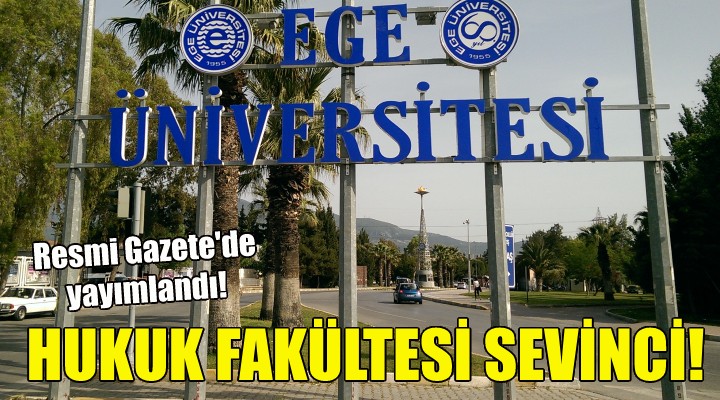 Ege Üniversitesi ne Hukuk Fakültesi!