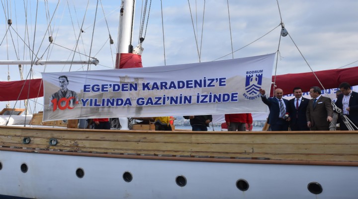 Ege den Karadeniz e Gazi nin izinde