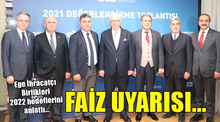 Egeli ihracatçıdan faiz ve enerji fiyatları uyarısı