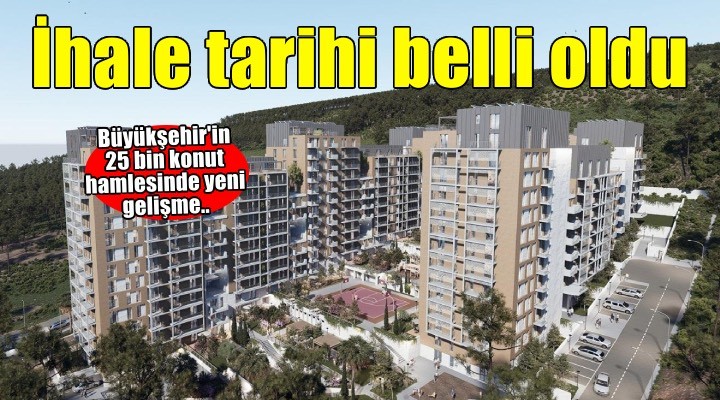 Egeşehir Menemen Konutları için ihale zamanı