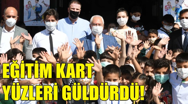 Eğitim Kart, yüzleri güldürdü!