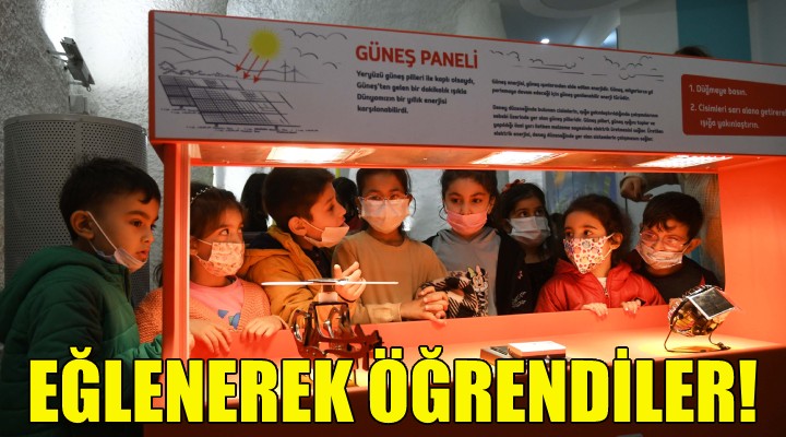 Eğlenerek öğrendiler!