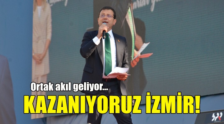 Ekrem İmamoğlu: Ortak akıl iş başına geliyor, 86 milyon kazanıyor!